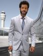 Statement Men's 2 Piece 100% Wool Fashion Suit - Notch Lapel