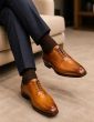 Cognac Dress Shoe Men's Oxford Shoes