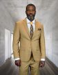 Camel Suit for Men 2 Piece Mens Suits