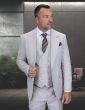 Statement Men's Outlet 3 Piece 100% Wool Fashion Suit - Bold Colors