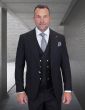 Statement Men's 3 Piece 100% Wool Fashion Suit - Bold Colors