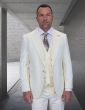 Statement Men's Outlet 3 Piece 100% Wool Fashion Suit - Bold Colors