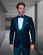 Statement Men's 3 Piece Wool Tuxedo - Two Tone Lapel