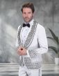 White Tux Fancy Tuxedo Men's Tuxedos Rhinestones