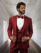 Statement Men's Modern Fit Tuxedo - Deep Peak Lapel