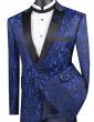 CCO Men's Outlet 2 Button Sport Coat - Luxurious Jacquard