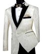 CCO Men's Outlet 2 Button Sport Coat - Luxurious Jacquard