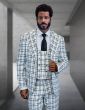 White Suit Mens Fashion Suits Double Breasted Vest