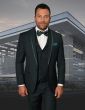 Statement Men's 3 Piece Tuxedo - Tone on Tone Lining
