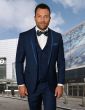 Statement Men's 3 Piece Tuxedo - Tone on Tone Lining