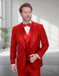 Statement Men's 100% Wool 3 Piece Modern Fit Tuxedo - Gemstone Pattern