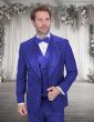 Statement Men's 100% Wool 3 Piece Modern Fit Tuxedo - Gemstone Pattern