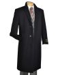 CCO Men's Outlet Full Length Top Coat - Cashmere Blend