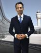 Statement Men's 3 Piece Ultra Slim Fit Wool Suit - Solid Colors