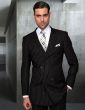 Statement Men's Outlet 2 Piece 100% Wool Fashion Suit - Bold Pinstripe