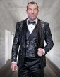 Statement Men's Outlet 3 Piece Fashion Tuxedo - Floral Pattern
