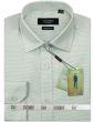 Statement Men's Outlet Long Sleeve 100% Cotton Shirt - Pin Dot
