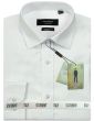 Statement Men's Long Sleeve 100% Cotton Shirt - Pin Dot