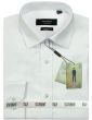 Statement Men's Outlet Long Sleeve 100% Cotton Shirt - Pin Dot