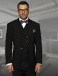 Statement Men's Outlet 100% Wool Suit - Unique Double Breasted Vest