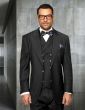 Statement Men's 100% Wool Suit - 10 Button Vest