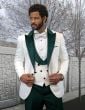 Statement Men's 3 Piece Fashion Tuxedo - Bold Accents