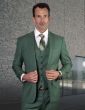 Statement Men's 3 Piece 100% Wool Executive Suit - Slim Fit