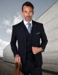 Statement Men's 3 Piece 100% Wool Suit - Solid Color