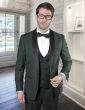Statement Men's 3 Piece Wool Tuxedo - Classic Tuxedo