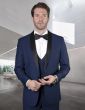 Statement Men's 3 Piece Wool Tuxedo - Classic Tuxedo