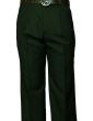 Statement Men's Dress Pants - Solid Pleated Slacks