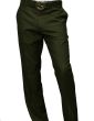 Statement Men's Dress Pants - Flat Front Slacks