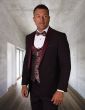 Statement Men's Outlet 3 Piece Wool Tuxedo - Fashion Vest