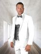 Statement Men's 3 Piece Wool Tuxedo - Fashion Vest