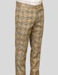 Statement Men's Slim Fit Pants - Sleek Plaid