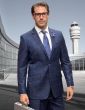 Statement Men's 100% Wool 2 Piece Suit - Layered Patterns