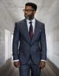 Dark Grey Suit Mens 2 Piece Suits Wide Peak Lapel Suit Mens Suits