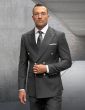 Statement Men's 100% Wool 2 Piece Suit - Wide Peak Lapel