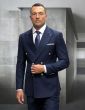 Statement Men's Outlet 100% Wool 2 Piece Suit - Wide Peak Lapel