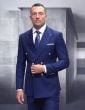 Statement Men's 100% Wool 2 Piece Suit - Wide Peak Lapel