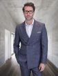 Statement Men's 100% Wool 2 Piece Suit - Double Breasted Plaid