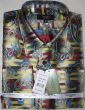 Statement Men's Long Sleeve Woven Fashion Shirt - Fashion Stripes