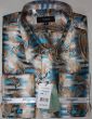 Statement Men's Long Sleeve Woven Fashion Shirt - Fashion Stripes