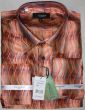 Statement Men's Outlet Long Sleeve Woven Fashion Shirt - Jacquard Stripe