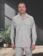 Statement Men's Outlet 2 Piece 100% Wool Walking Suit - Pleated Wide Leg Pants