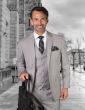 Statement Men's 100% Wool 3 Piece Suit - Tailored Fit