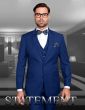 Statement Men's 100% Wool 3 Piece Suit - Tailored Fit