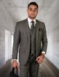 Statement Men's 100% Wool 3 Piece Suit - High Fashion