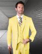 Statement Men's 100% Wool 3 Piece Suit - High Fashion