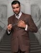 Cocoa Suit Mens 3 Piece Suits Sharp Suits for Men